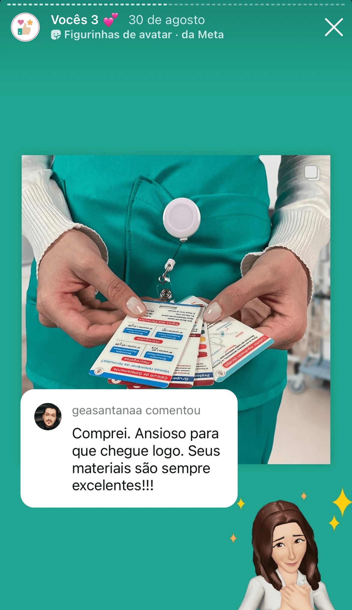 Feedback de cliente EnferGrazi