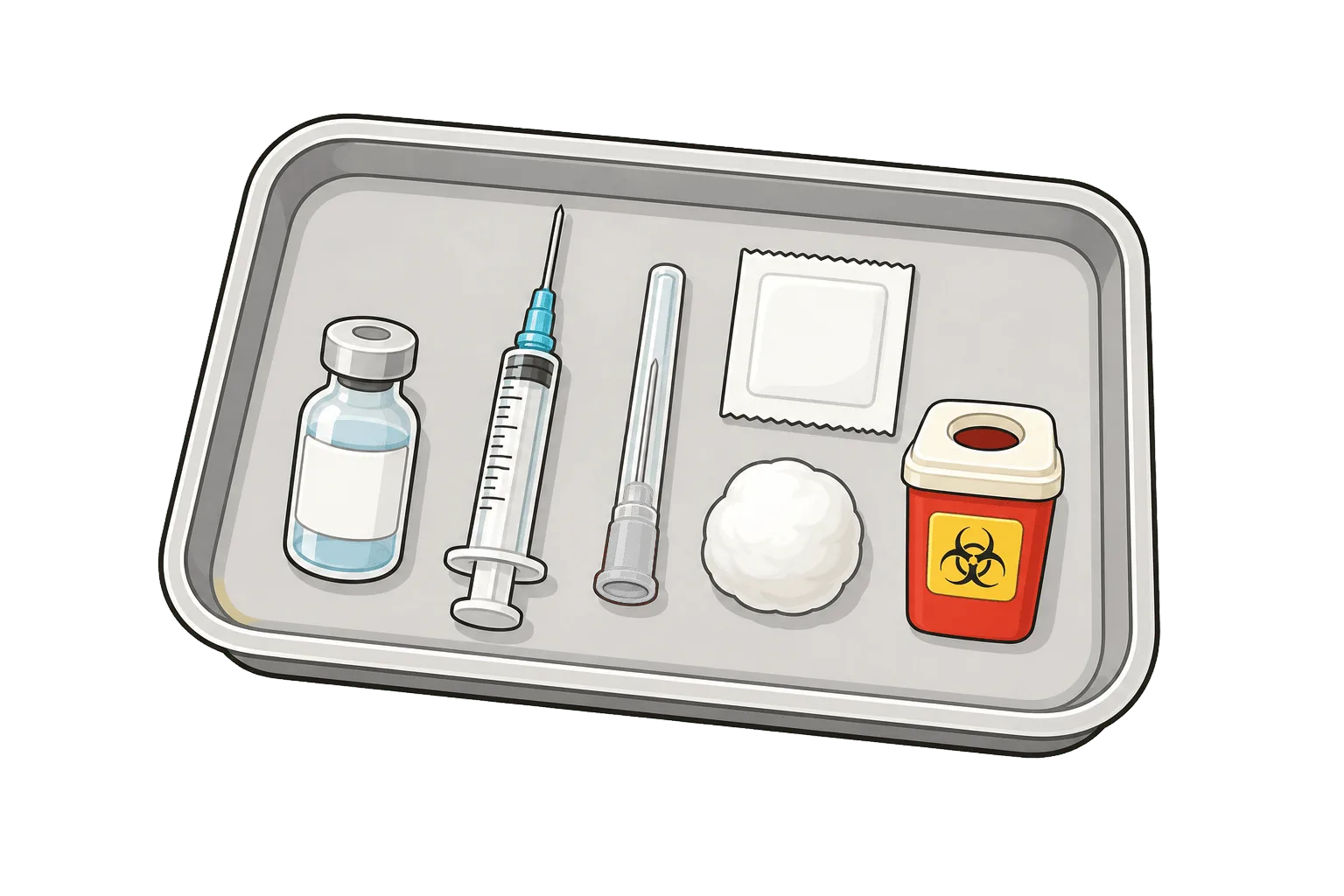 Preparar material