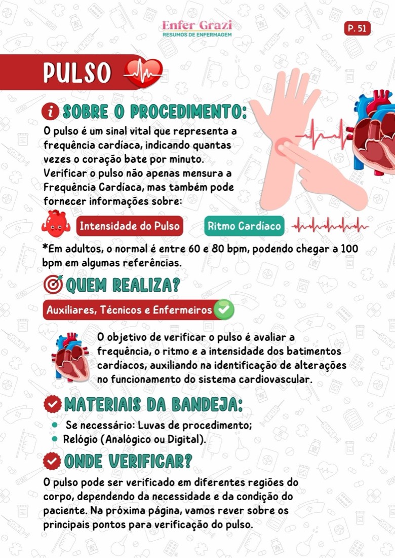 Pulso: sobre o procedimento, quem realiza e a bandeja