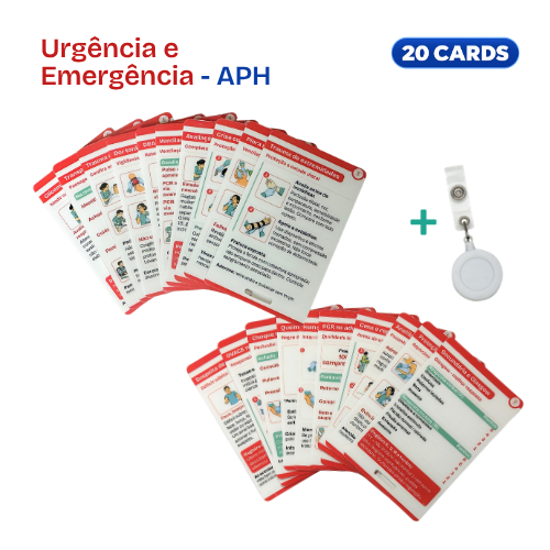 Coleção EnferCards - Urgência e Emergência APH