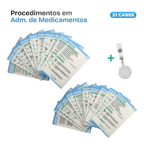 Coleção EnferCards - Administração de Medicamentos