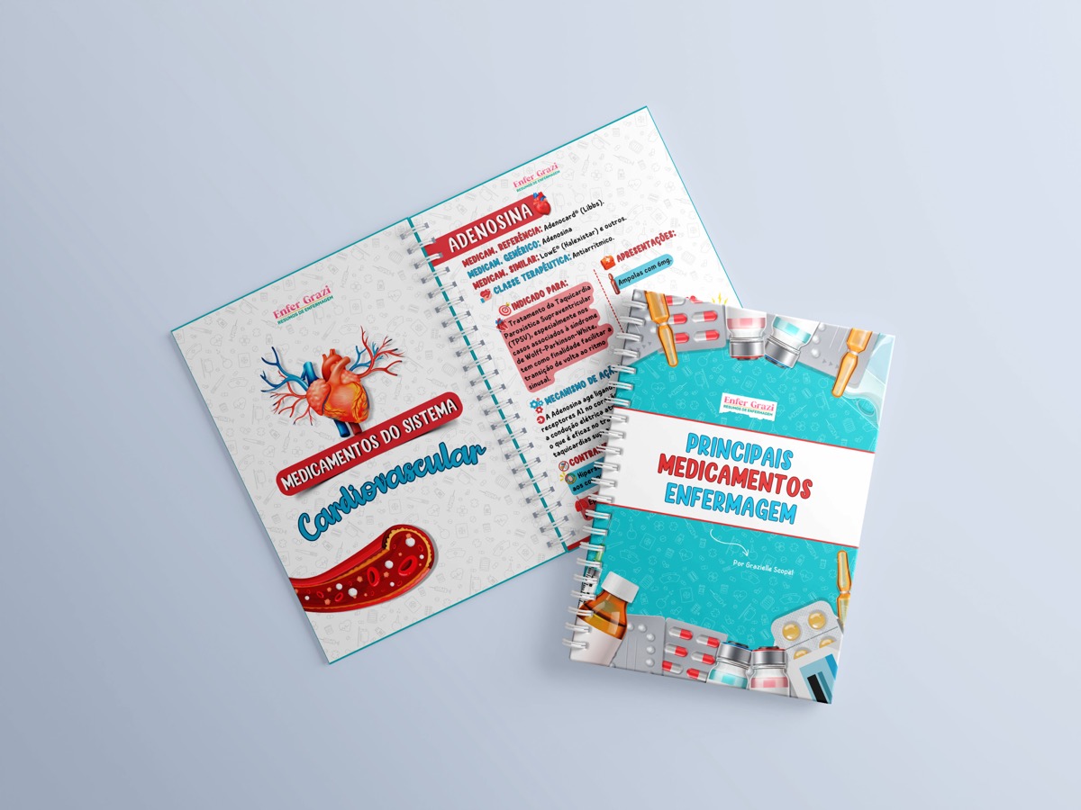 Foto real do livro Principais Medicamentos Enfermagem