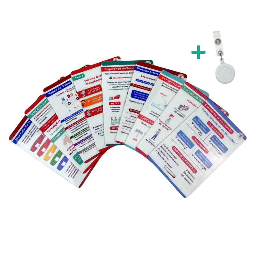 Coleção EnferCards - Tecnicos de Enfermagem