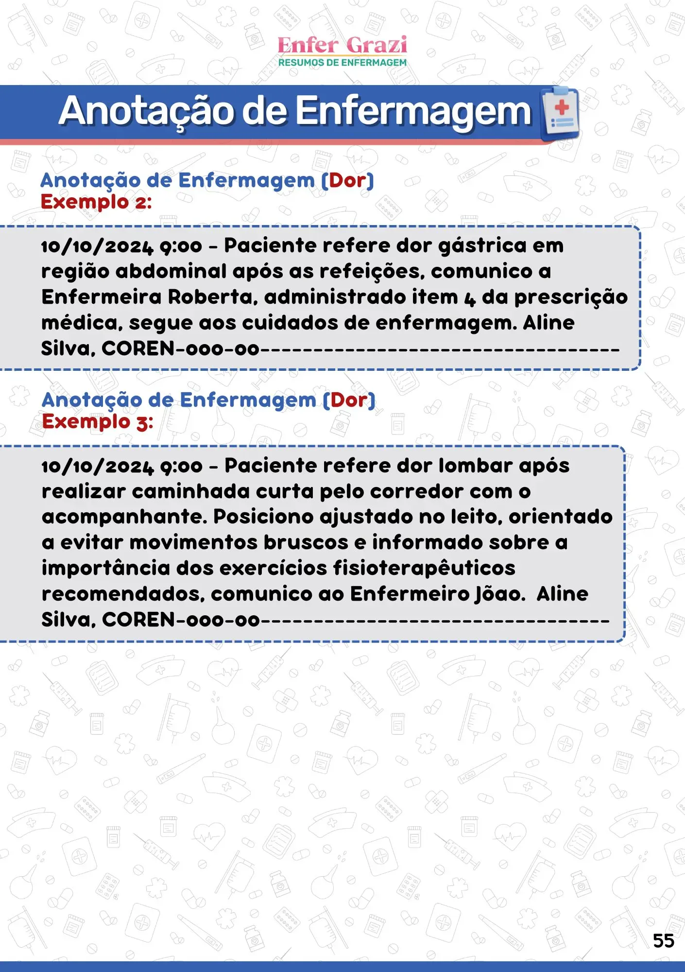 Página Diferentes Áreas
