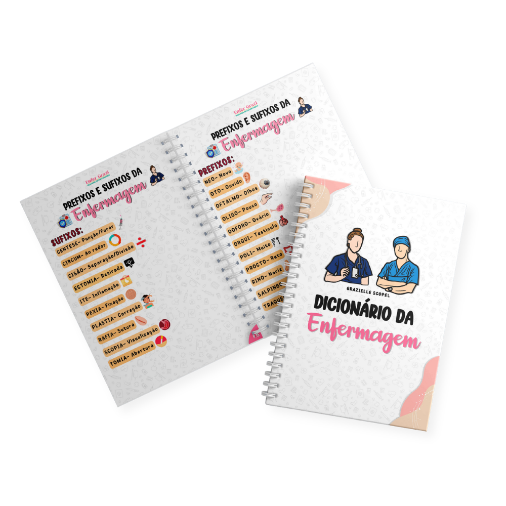 Dicionário da Enfermagem, livro físico