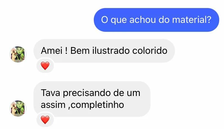 Feedback de aluna EnferGrazi