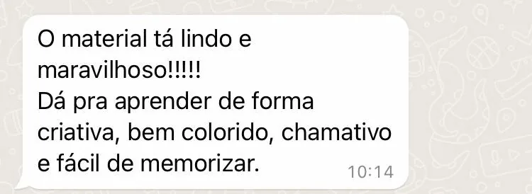 Feedback de aluna EnferGrazi