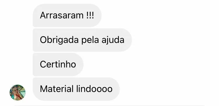Feedback de aluna EnferGrazi