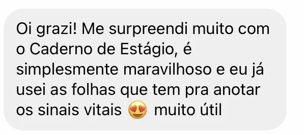 Feedback de aluna EnferGrazi